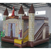 newest inflatable combo bouncy castle slide